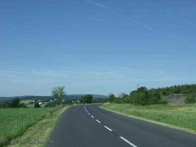 Auf dem Weg vom Klinovec nach Medenec.