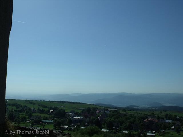 Auf dem Mednik. Blick ins Egertal.
