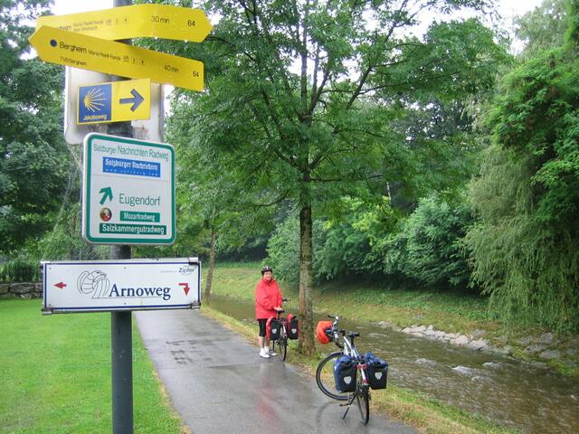 Auf dem Salzkammergutradweg