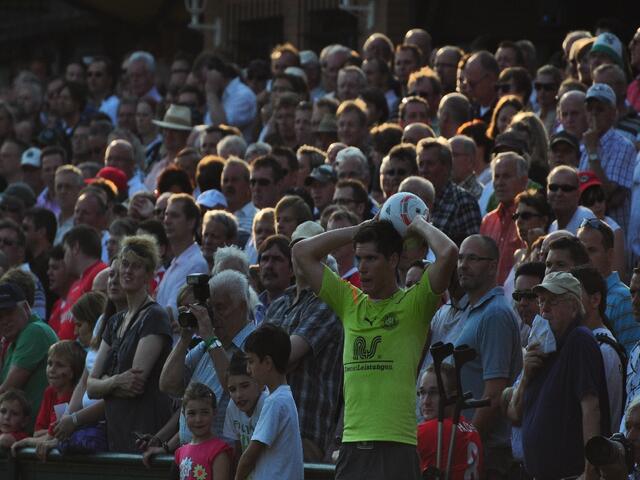 Beeindruckende Kulisse im Waldstadion