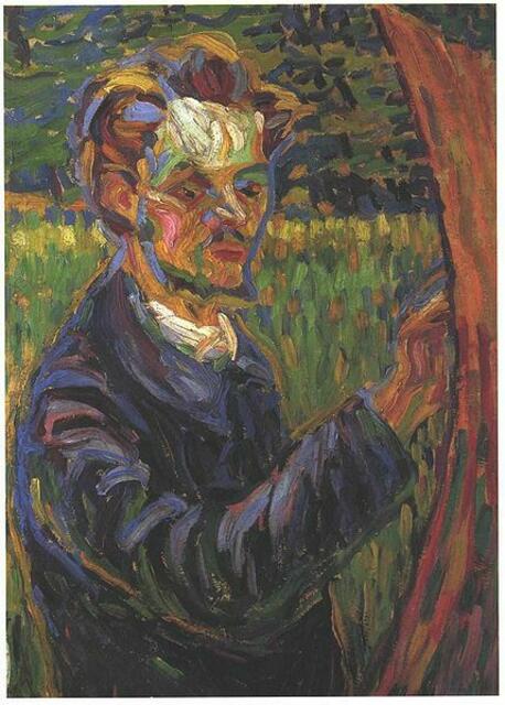 Erich HECKEL gemalt von E.L. KIRCHNER: Die BRÜCKE-Künstler malten Bilder unmittelbarer Lebensfreude, die das subjektive Erleben und Fühlen sichtbar machen und noch heute begeistern. a&s-p-Bild (wikipedia).