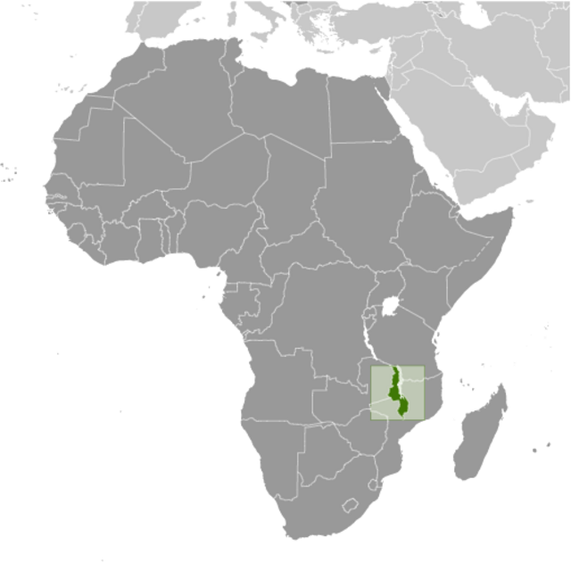 Malawi - Lage in Afrika | Foto: aus dem CIA World Factbook