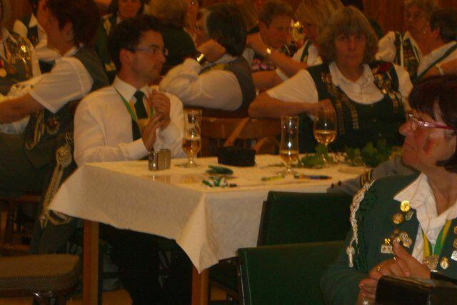 Sooo viele Damen - da fühlt sich Christoph wohl!