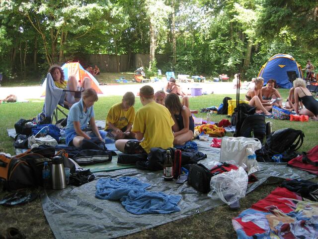 endlich Pause ! | Foto: Christiane Wolf