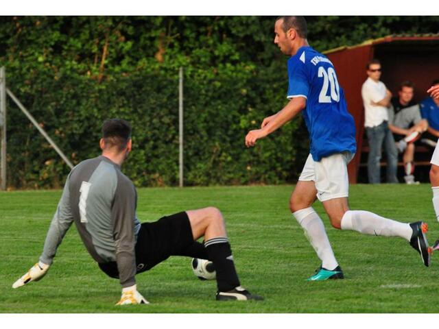 Das 5:0 durch Gellert