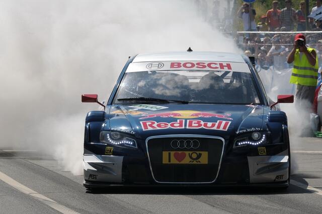 Mattias Ekström in seinem Audi A4