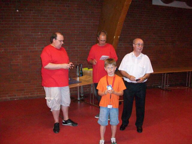 Paul ist der jüngste Gewinner beim Medaillienschießen