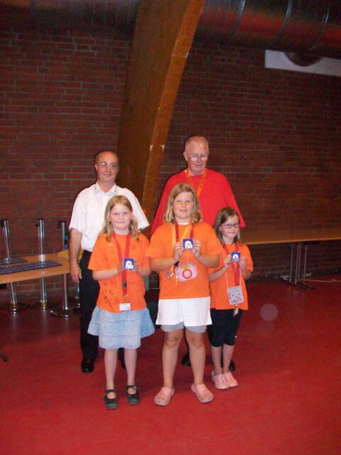 ... und Landesmusikleiter Bernd Schönebeck (rechts)