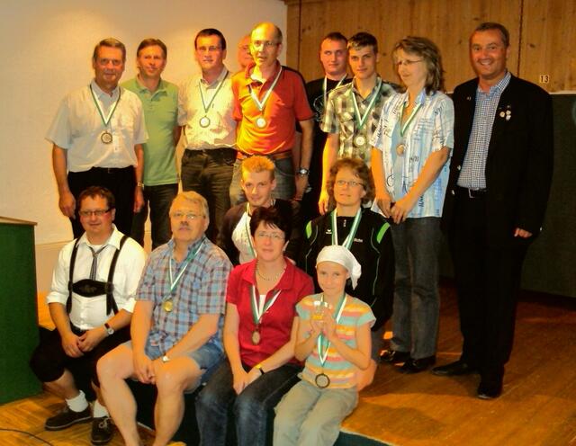 Gewinner der 1. Plätze in den einzelnen Disziplinen