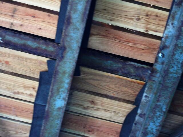 Brücke von unten