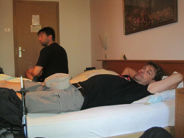 Das Vierbettzimmer für die Jungs.