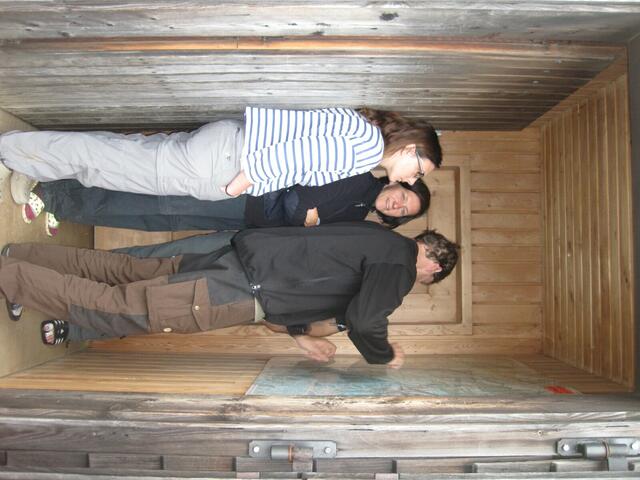 Planen der Alternativroute.