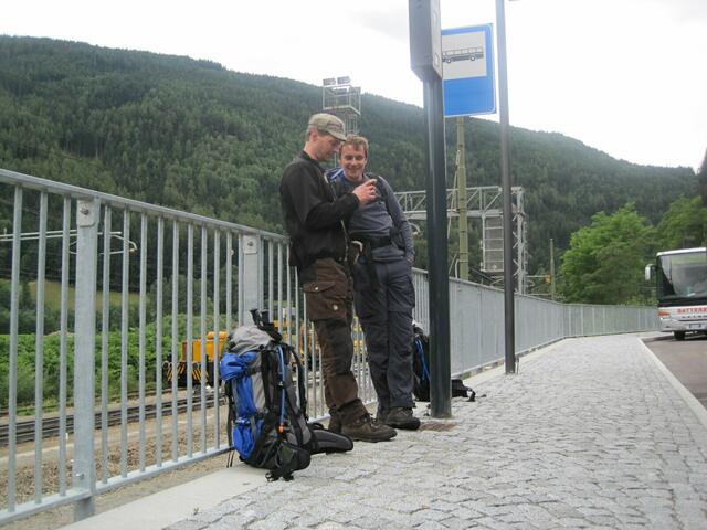 Endlich unten in Niedervintl - auf nach Brixen.
