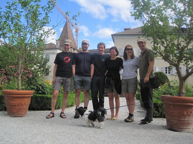 .. und obligatorische Abschiedsbild. Diesmal mit einem Gastauftritt.