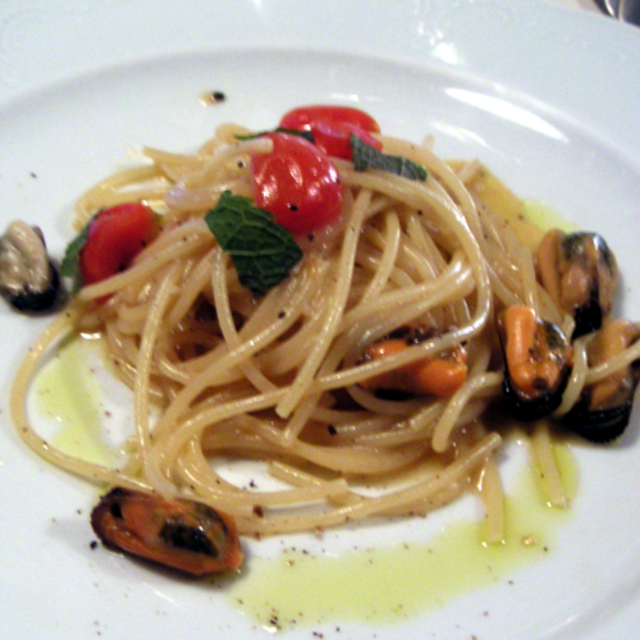 Spagetti mit Muscheln