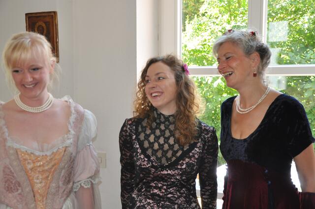 v.l.n.r.: Carolin Pasemann, Anne Kathrin Finke, Theresa Grube.