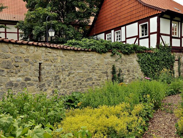 Ein Stück Stadtmauer (restauriert)