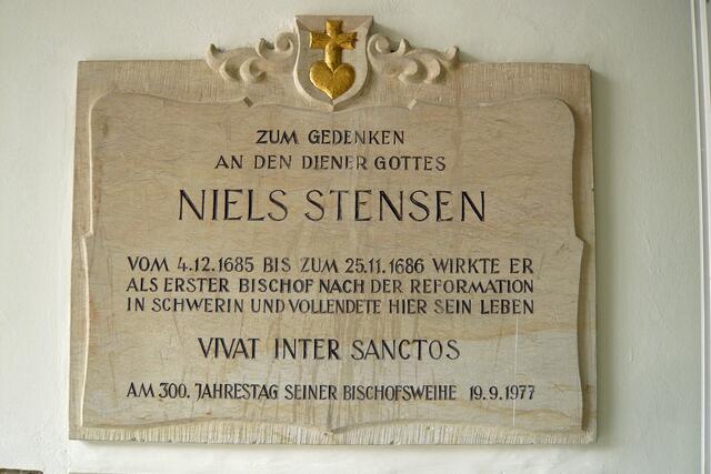 Niels Stensen wirkte als erster Bischof nach der Reformation in Schwerin.