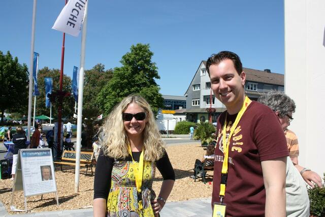 Oberurseler Hessentagspaar in normaler Kleidung