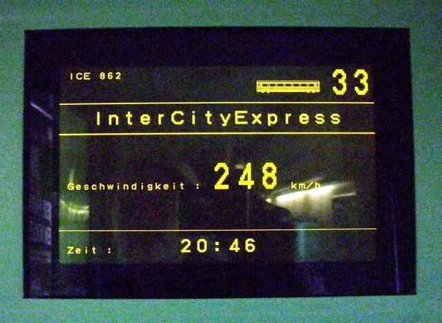 I C E  heisst Inter City Express