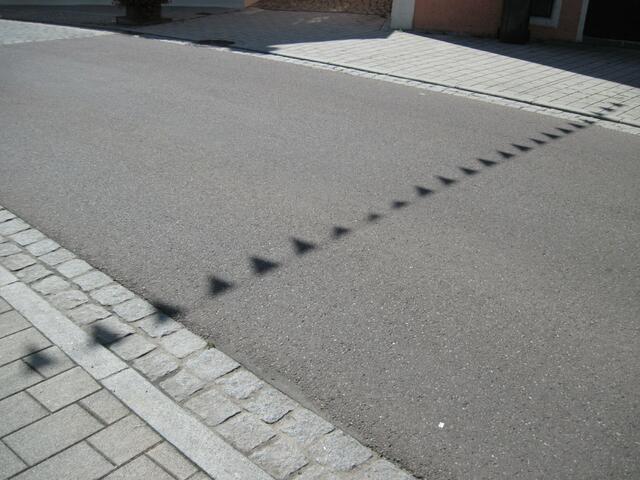 Straßensperre?