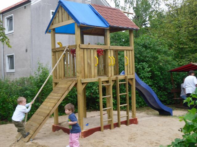 der Kletterturm