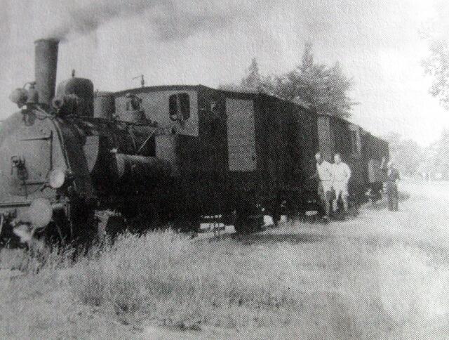 Auf dem Sorgenser Bahnhof in den 50er Jahren