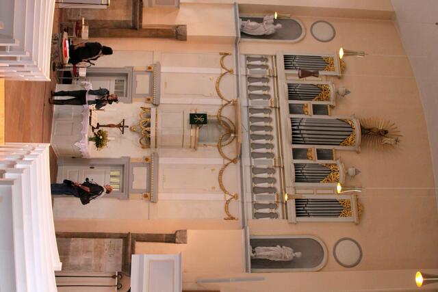 Blick zum Altar