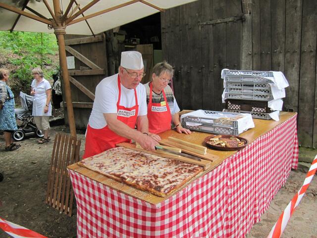 Frischer Zuckerkuchen