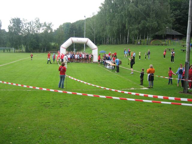 Start des 5 km Laufes