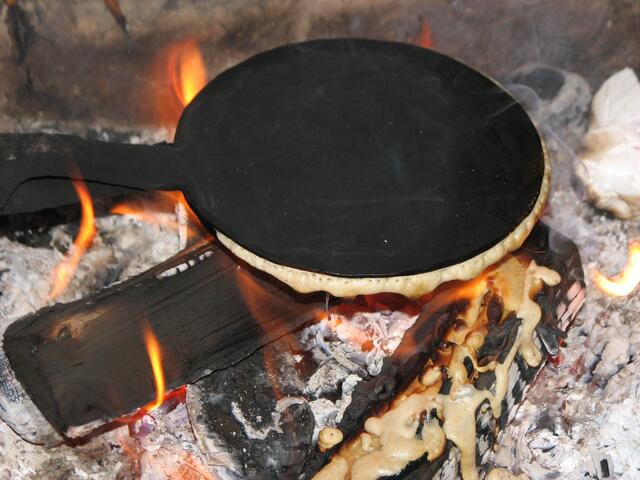 53. Backtag im Winser Museumshof (©Katja Woidtke)

Buchweizenwaffeln frisch aus dem Feuer | Foto: Katja Woidtke