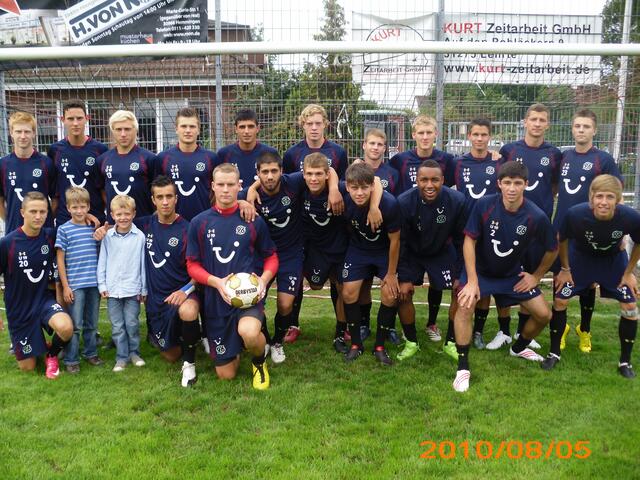 Die A-Junioren von Hannover 96 verabschieden sich aus Wilkenburg.