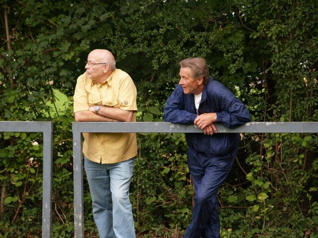 Massuer Wolfgang Sendler und Legende Wolfgang Engling