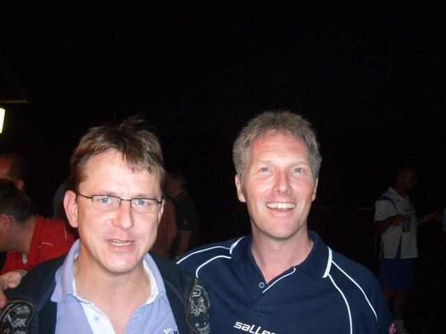 Abwehrspieler der 90er Dütze und Michael Feder