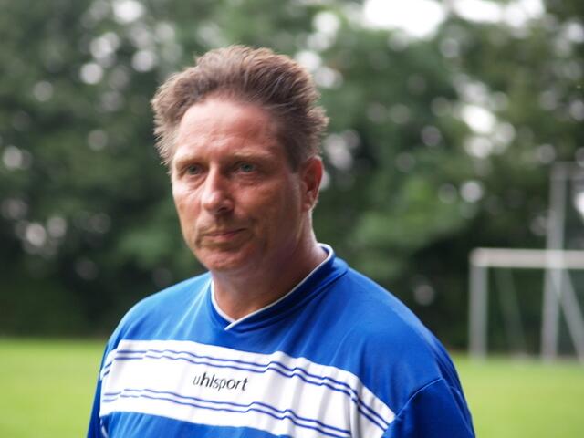 Frank Mauer...enttäuscht wegen der "Niederlage" der Blauen