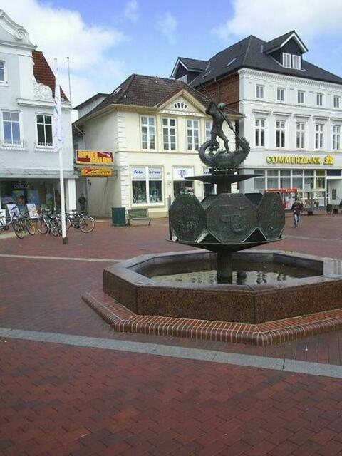 Innenstadt von Heide, sehr sauber