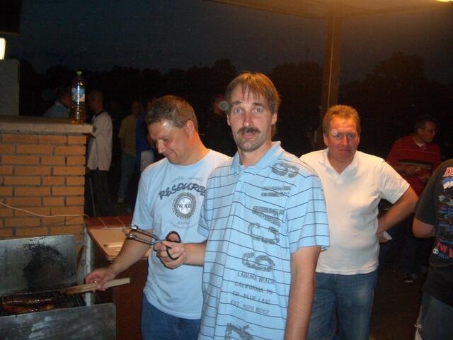 Joachim Lange als Grillmeister