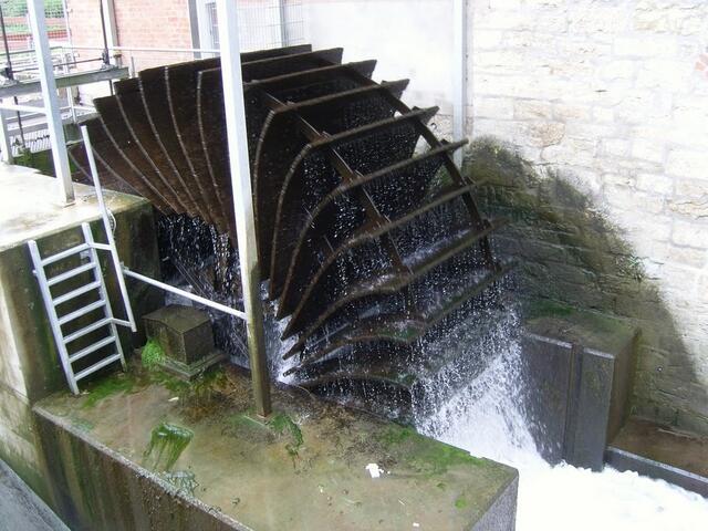 Wasserrad der Ölmühle Eberstedt