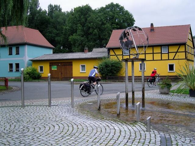 Begehbare Sonnenuhr in Eberstedt