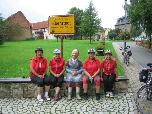 Ankunft in Eberstedt
