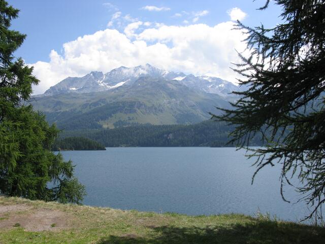 Blick von unserer Rastpause aus fotografiert