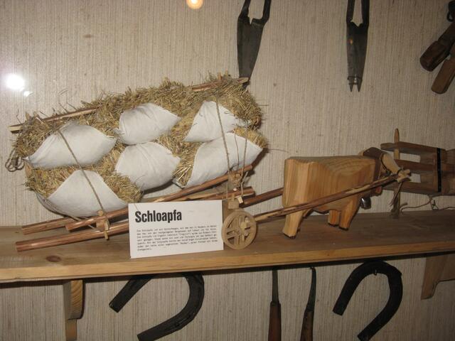 So transportierte man das Stroh