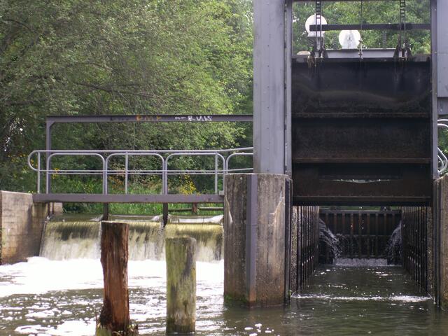 eine Schleuse