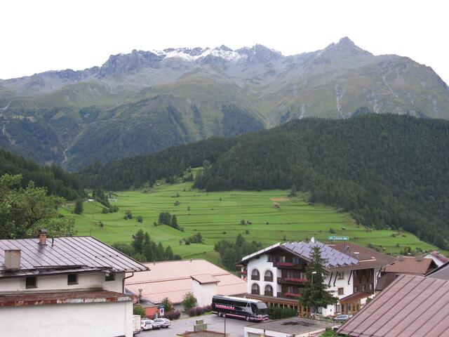Blick von unserem Zimmer aus