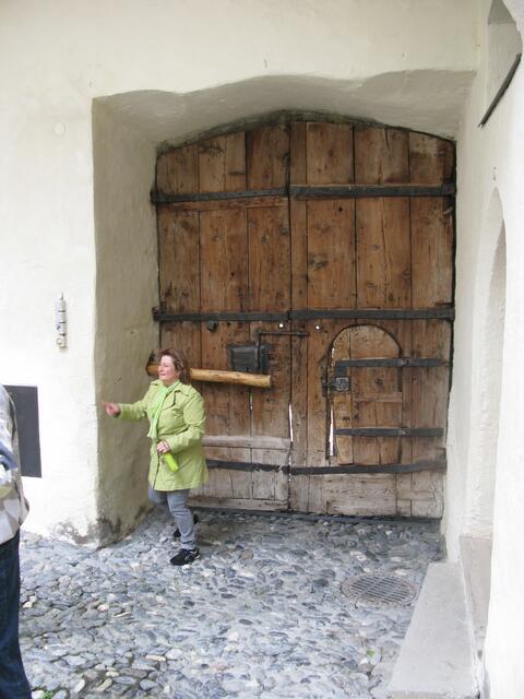 Unsere Schossführerin