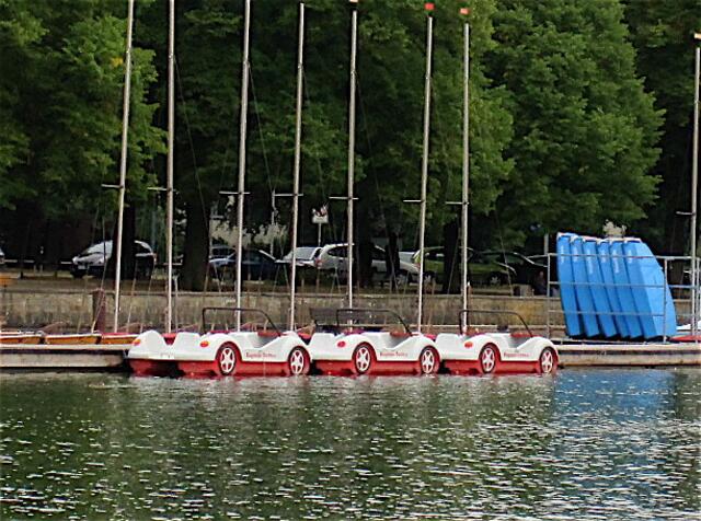 Autos auf dem Wasser?
