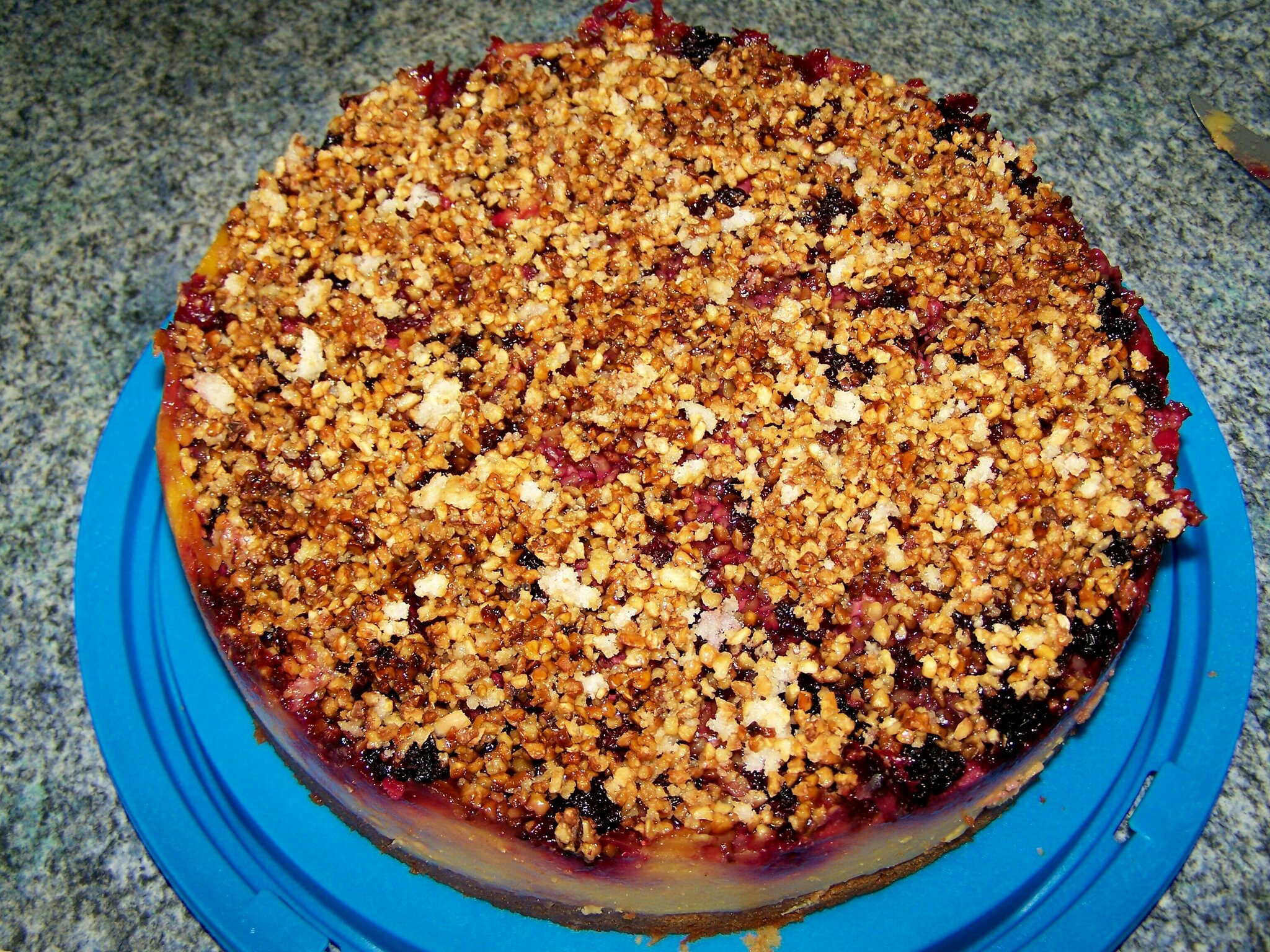 Brombeer-Krokant-Kuchen - Burgwedel