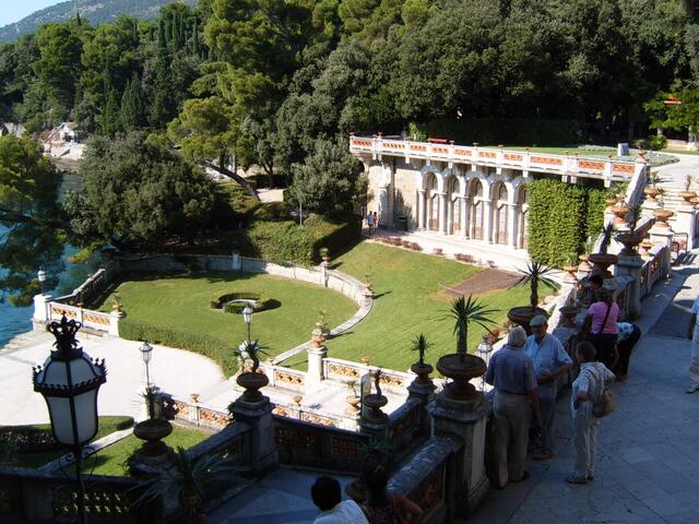 Gartendetail Schloss Miramare