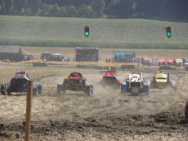 Rennwagen Marke Eigenbau