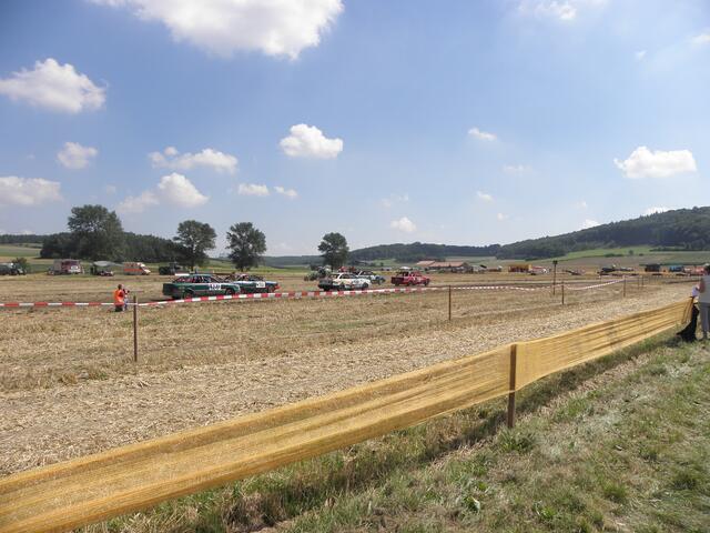 Kurz nach dem Start.